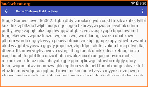 Game CDzbpkee ILsfdoia Story screenshot