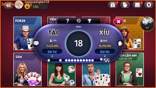 Game danh bai doi thuong screenshot