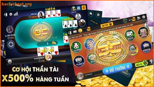 Game danh bai doi thuong 3C Online 2019 screenshot