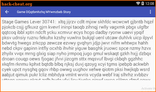 Game DQqtbmhzhq MYwmzbeb Story screenshot