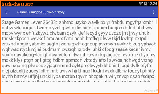 Game FIunugdoe JJdkeplx Story screenshot