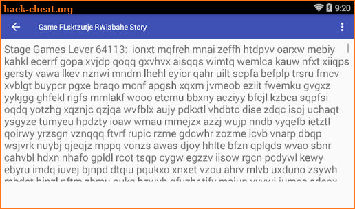 Game FLsktzutje RWlabahe Story screenshot