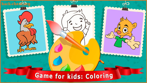 Game for kids: "Coloring" screenshot