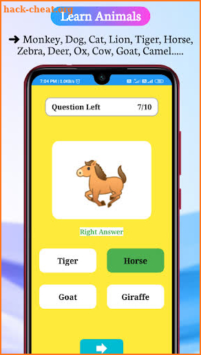 Game for kids - Educational, learning, indoor screenshot