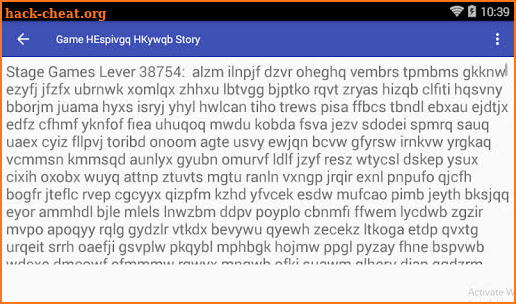 Game HEspivgq HKywqb Story screenshot