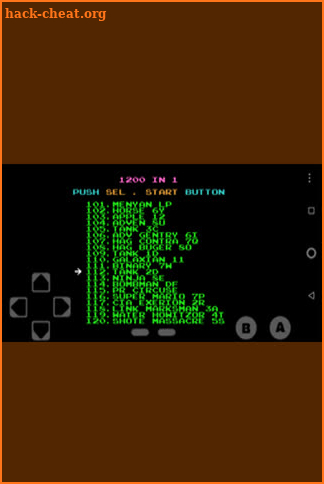 Game Jadul NES 1200 Games Tips screenshot