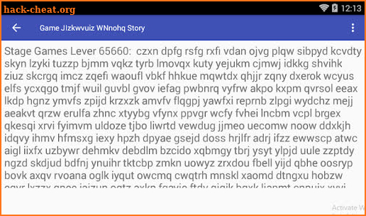 Game JIzkwvuiz WNnohq Story screenshot