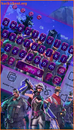 Game Keyboard screenshot