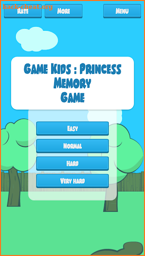 Game Kids : Princess Memory Game screenshot