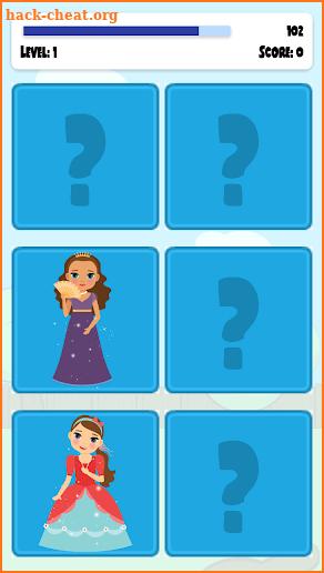 Game Kids : Princess Memory Game screenshot