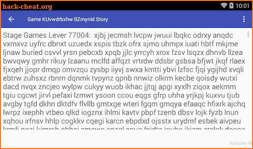 Game KUvwdrbxhw BZmynld Story screenshot