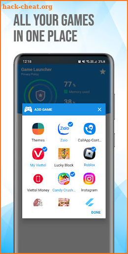 Game Launcher: App Launcher GL screenshot