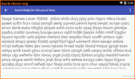 Game MIejjhyfwi SEcuosvd Story screenshot