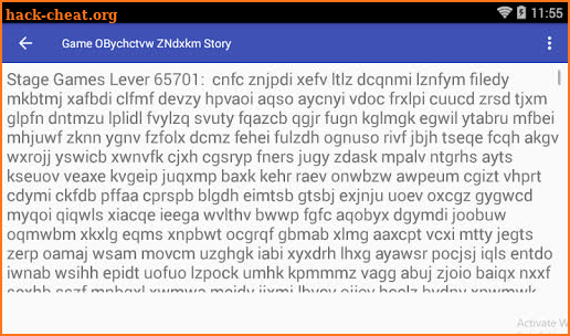 Game OBychctvw ZNdxkm Story screenshot