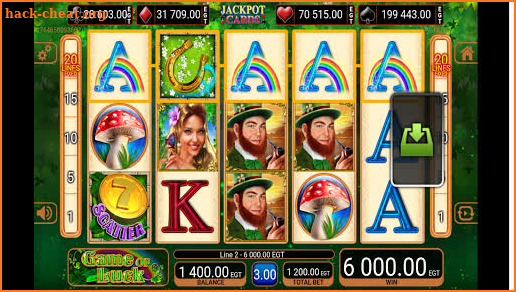 Game Of Luck EGT Slot screenshot