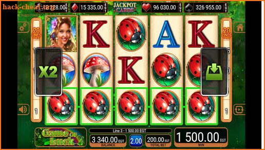 Game Of Luck EGT Slot screenshot