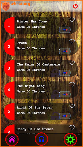 Game Of Throne Piano Game screenshot
