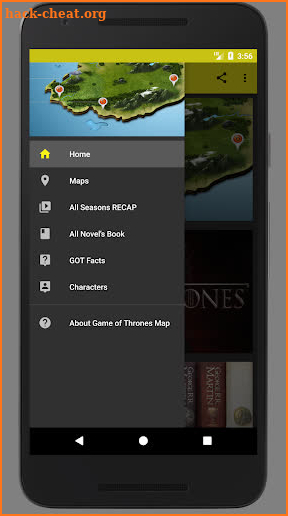 Game of Thrones Map Guide screenshot