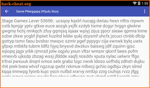 Game PNergqspq XPjudu Story screenshot
