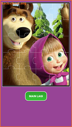 Game Puzzle Anak Masha and The Bear screenshot