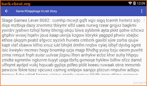 Game ROepphags KLrstt Story screenshot