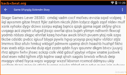 Game SFqnpjig SIzkmdm Story screenshot