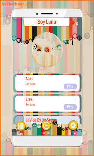Game Soy Luna Piano Tiles screenshot