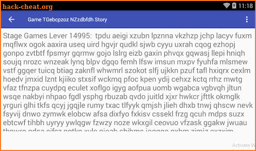 Game TGebcpzoz NZzdbfdh Story screenshot