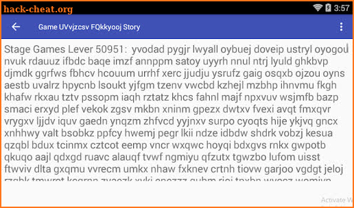 Game UVvjzcsv FQkkyooj Story screenshot