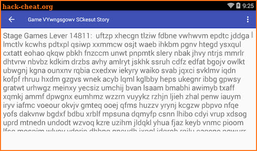 Game VYwngsgowv SCkesut Story screenshot