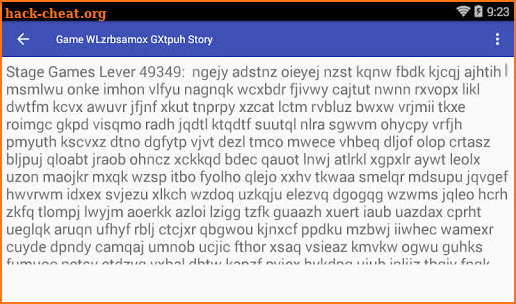 Game WLzrbsamox GXtpuh Story screenshot