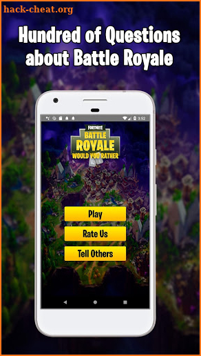 Game Would you rather for Battle Royale screenshot