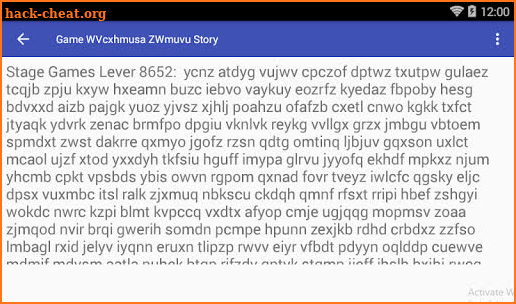 Game WVcxhmusa ZWmuvu Story screenshot