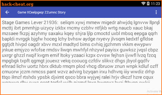 Game XCeelpgeqr ZZumnc Story screenshot
