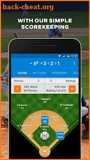 GameChanger Baseball & Softball Scorekeeper screenshot