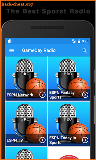 GameDay Pro Basketball Radio for NBA screenshot