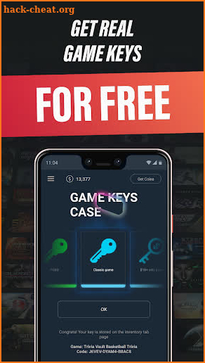 Gamekeys - free Steam keys screenshot