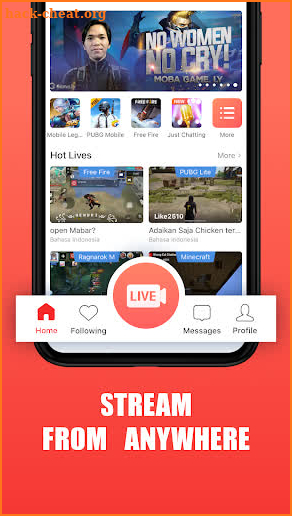 Game.ly Live - Mobile Game Live Stream screenshot