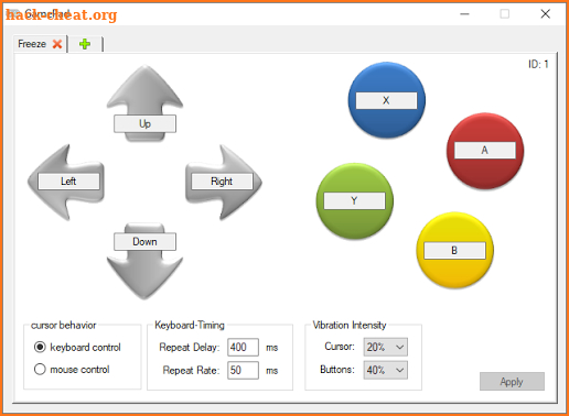 GamePad for Windows screenshot