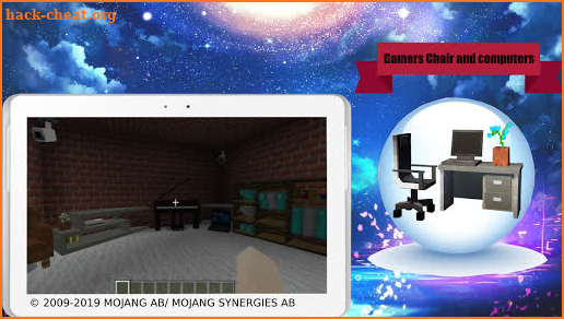 Gamer furniture mod screenshot