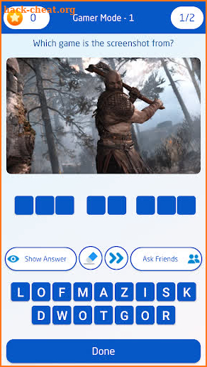 Gamer Quiz - Guess the Game screenshot