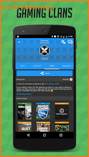 GamerLink - LFG, Clans & Chat for Gamers! screenshot