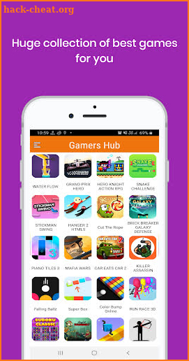 Gamers Hub - best collection of free online games screenshot