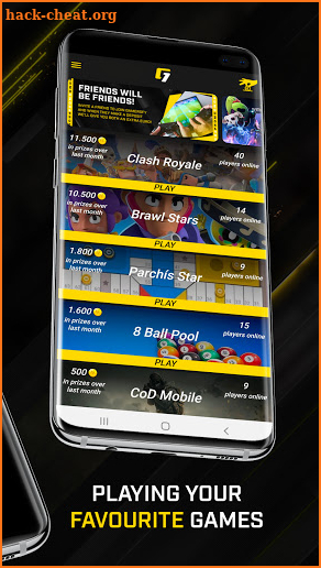 Gamersfy: Win prizes on Tournaments & 1vs1 Matches screenshot