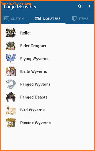 Games Database - MHW screenshot