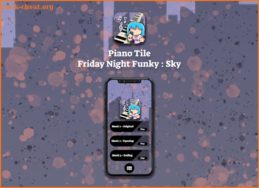 Games FNF Sky - Piano Friday Night Funkin 2022 screenshot