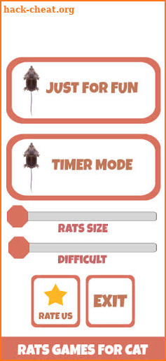 Games for cat - catch the rat screenshot