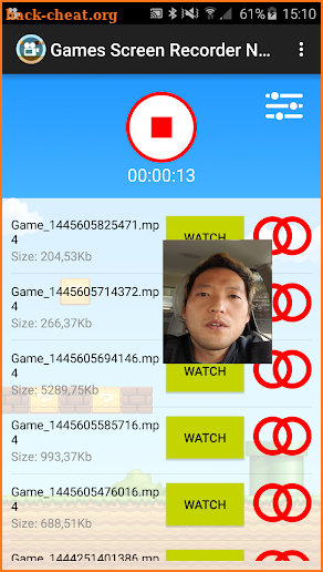 Games Screen Recorder No Root screenshot