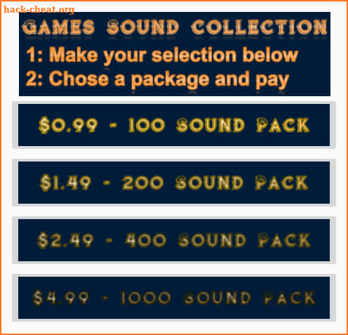 Games Sound Collection screenshot