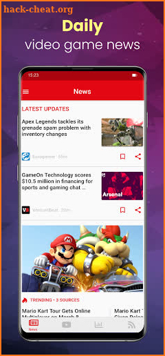 GameScope - Gaming News of Top Console & PC Games screenshot